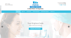 Desktop Screenshot of parisfamilydental.com